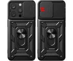 Dėklas Telforceone Defender Slide case for Google Pixel 10 Pro XL juodas