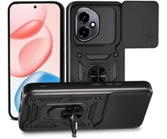 Dėklas Telforceone Defender Slide case for Honor 400 juodas
