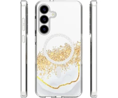 Dėklas Telforceone Epoxy Mag case for Samsung Galaxy S26 Plus baltas