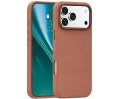Telforceone Etteri Elegant Mag dėklas, skirtas iPhone 17 Pro / 18 Pro, rudas
