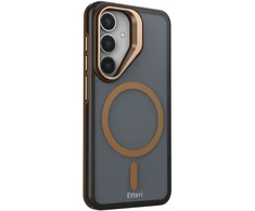 Dėklas Telforceone Etteri Morning Fog case for Samsung Galaxy S26 ruda
