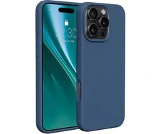 "Etteri" silikoninis dėklas iPhone 16 Pro Max 6,9 tamsiai mėlynas