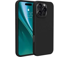 Dėklas Telforceone Etteri Silicone Apple iPhone 16 Pro Max 6,9" juodos spalvos