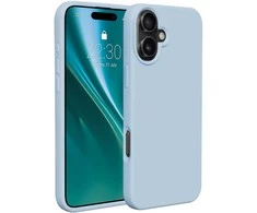 Dėklas Telforceone Etteri Silicone Apple iPhone 16 Plus 6,7" žydros spalvos