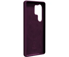Dėklas Telforceone Etteri Silicone Mag case for Samsung Galaxy S26 Ultra dark cherry