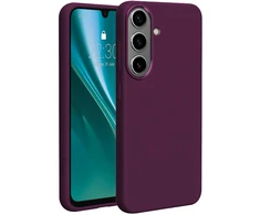Telforceone Etteri Silikoninis Mag dėklas Samsung Galaxy A57 5G tamsiai vyšninė