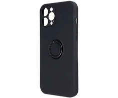 Dėklas Telforceone Finger Grip case for Samsung Galaxy S25 Edge juodas