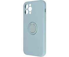 Dėklas Telforceone Finger Grip case for Samsung Galaxy S25 light žalias