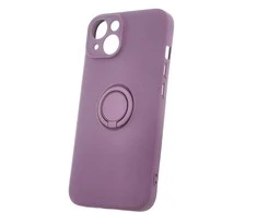 Dėklas Telforceone Finger Grip case for Samsung Galaxy S25 Plus violetinė