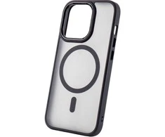 Dėklas Telforceone Frozen Mag case for iPhone 17 6,3" juodas