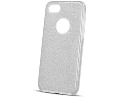 Dėklas TelForceone Blizgučiai 3in1 iPhone 15 Pro 6,1 sidabro spalvos