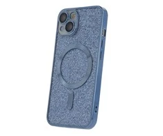 TelForceone "Glitter Chrome Mag" dėklas "iPhone 15 Plus" 6,7 mėlynas