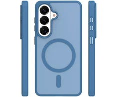 Telforceone „Mag Matt“ dėklas, skirtas „Google Pixel 10A“, tamsiai mėlynas, su didele skylute