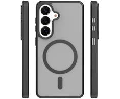 Dėklas Telforceone Mag Matt case for Samsung Galaxy A16 4G / A16 5G / A17 4G / A17 5G juodas big hole