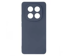 Dėklas Telforceone Matt TPU case for Xiaomi Redmi Note 14 Pro 5G (Global) dark mėlynas