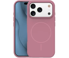 Dėklas Telforceone Silicone Thin Mag case for iPhone 16 6,1" rose