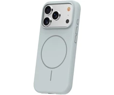 TFO Plonas silikoninis Mag dėklas, skirtas iPhone 17 Pro Max 6,9" / iPhone 18 Pro Max 6,9" sidabrinis