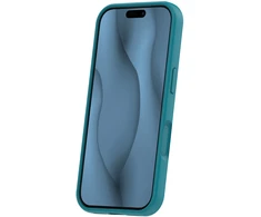 Dėklas Telforceone Silicone Thin Mag case for iPhone 12 / 12 Pro 6,1" turquoise