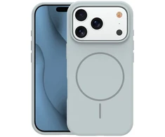 TFO Plonas silikoninis Mag dėklas, skirtas iPhone 17 Pro Max 6,9" / iPhone 18 Pro Max 6,9" sidabrinis