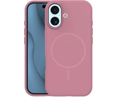 Dėklas Telforceone Silicone Thin Mag case for iPhone 17 6,3" rose