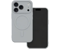 Telforceone Simple Color Mag dėklas iPhone 17 Pro Max 6,9" / 18 Pro Max 6,9" sidabrinis