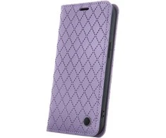 TelForceone Smart Caro Motorola Edge 40 Neo dėklas telefonui violetinės spalvos