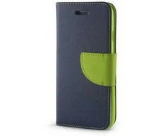 TelForceone Smart Fancy Motorola Moto E22 žalias-dėklas telefonui mėlynos spalvos