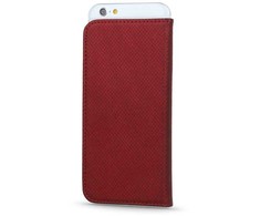 iLike TelForceone Išmanusis universalus magnetų dėklas 6,6-6,9'' 85x170 raudonas