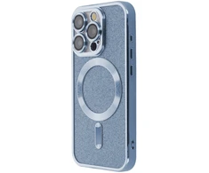 Dėklas Telforceone SparkleFlex Mag Case for iPhone 13 6,1" mėlynas