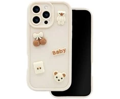 Dėklas Telforceone Ultra Trendy 3D case for iPhone 15 Pro 6,1" bear