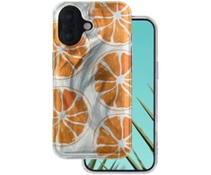 Dėklas Telforceone Ultra Trendy Summer case for iPhone 17 6,3" oranžinis