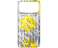 Dėklas Telforceone Ultra Trendy Summer case for iPhone 15 Pro 6,1" lemon