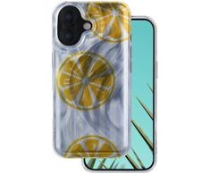 Dėklas Telforceone Ultra Trendy Summer case for iPhone 16 6,1" lemon