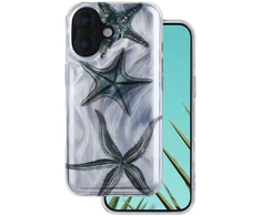Dėklas Telforceone Ultra Trendy Summer case for iPhone 16 6,1" starfish