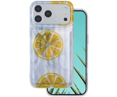 Dėklas Telforceone Ultra Trendy Summer case for iPhone 17 Pro 6,3" lemon