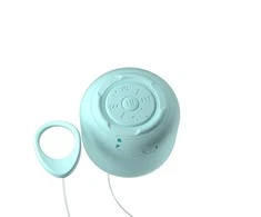 Devia Bluetooth kolonėlė IM-3 su belaidžiu įkrovikliu 15W ir žibintuvėliu baltos spalvos