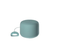 Devia Bluetooth kolonėlė IM-3 su belaidžiu įkrovikliu 15W ir žibintuvėliu baltos spalvos