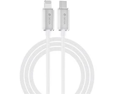 Devia kabelis Extreme EC654 PD USB-C - Lightning 1,5 m 27W 3A baltos spalvos