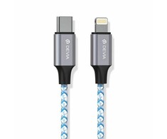 Devia kabelis Vogue PD USB-C - Lightning 1,0 m 20W 3A vamzdis