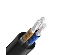 Devia cable audio Ipure EC620 USB-C - jack 3,5 mm 1,0 m juodas