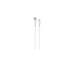 Devia kabelis Kintone V2 EC305 USB - USB-C 1,0 m 2,1A baltos spalvos 30vnt rinkinys