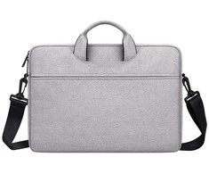 Devia nešiojamo kompiuterio krepšys / MacBook handbag Justyle 13,3'' pilkos spalvos
