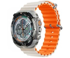 Devia apyrankė Deluxe Sport6 skirta Apple Watch 38mm/ 40mm/ 41mm starlight oranžinės spalvos