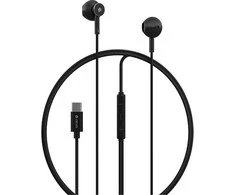 Devia laidinės ausinės Smart M2 Digital Metal USB-C sidabrinės