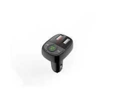 Devia siųstuvas FM Smart Bluetooth MP3 automobilinis įkroviklis PD 30W 1x USB-C 2x USB 3A juodas