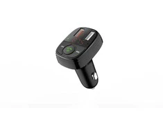 Devia siųstuvas FM Smart Bluetooth MP3 automobilinis įkroviklis PD 30W 1x USB-C 2x USB 3A juodas