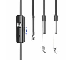 Endoskopo kamera 3,5 m objektyvas 8/7/5,5 mm USB-C/Micro-USB LTC