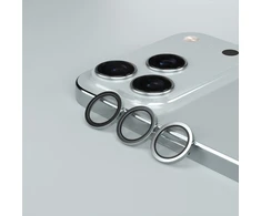 Etteri camera lens protector for iPhone 18 Pro / 18 Pro Max sidabrinis