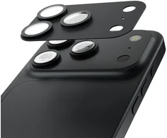 Etteri full camera lens guard for iPhone 18 Pro Max dark pilkas