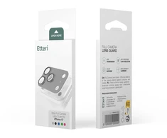 Etteri full camera lens guard for iPhone 18 Pro sidabrinis